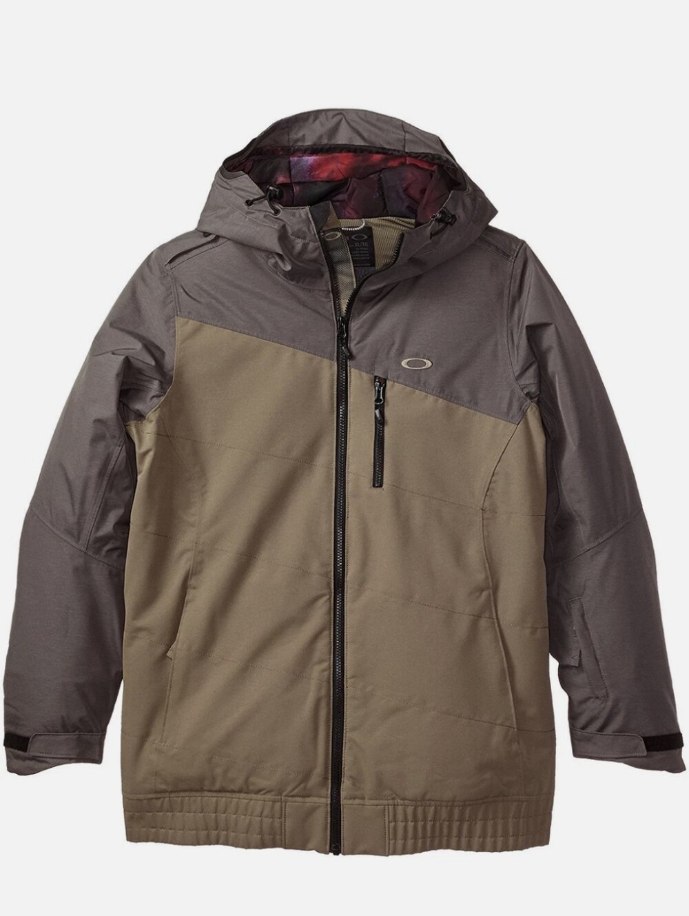 Oakley QUEBEC INSULATED Men's L Winter Ski Snowbaord Jacket OLIVE NEW